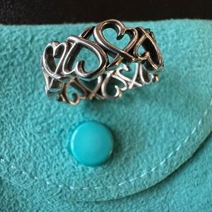Tiffany & Co. Loving Heart Band Ring